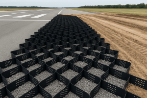 geocell airport runway and taxiway base layers