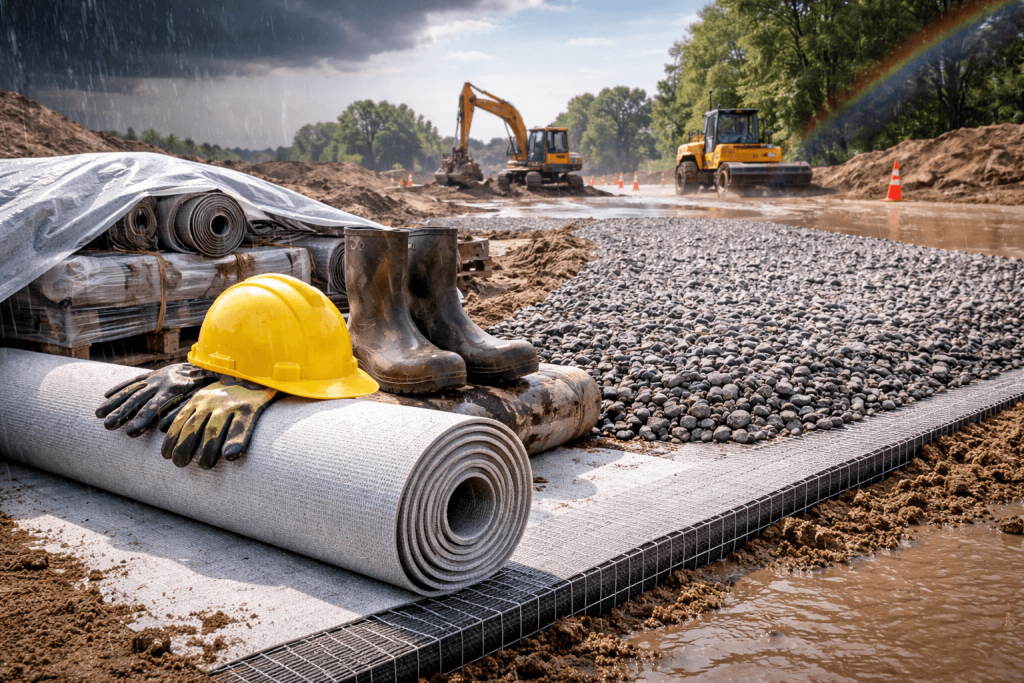 Geotextile Installation Performance