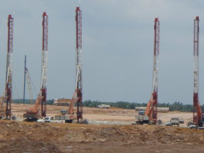 Prefabricated Vertical Drain Installation for KLIA 2