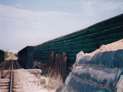 Geogrid Installation for Electrified Double Track (Rawang-Ipoh)