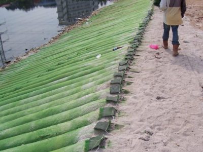 Sandfill Mattress Installation for Wahyu/Delima Pond
