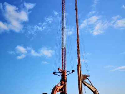 Prefabricated Vertical Drains Installation at Shihlin Taiwan